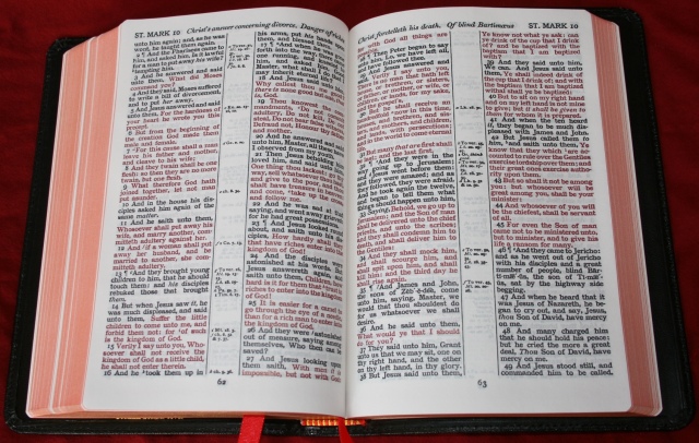 A RED LETTER Bible